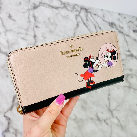 kate spade Handbags - Kate Spade Minnie Mouse Large Continental Wallet